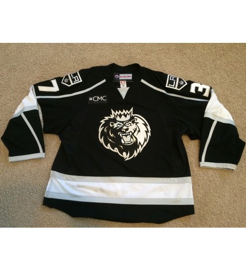 Custom ECHL Las Vegas Wranglers Hockey Jersey White